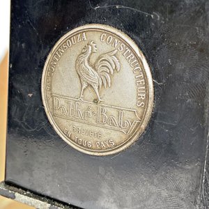 Proyector de Cine Antiguo Pathe Baby Francés 1920 con Accesorios y Películas - imagen 6