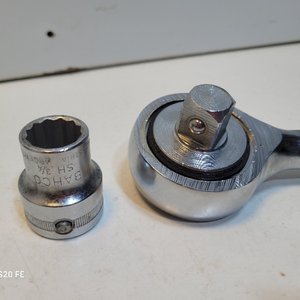 Mango de Crique Bahco 3/4" con Dado - imagen 6