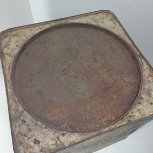 Lata Vintage de Galletas "El Trigal (SA)" con Ilustraciones de Época - imagen 5