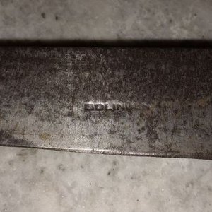 Cuchillo Hoja Solingen Mango de Madera - imagen 3