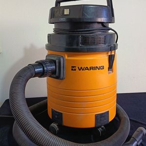 Aspiradora Industrial Waring Tambor Naranja con Manguera y Accesorios - imagen 2