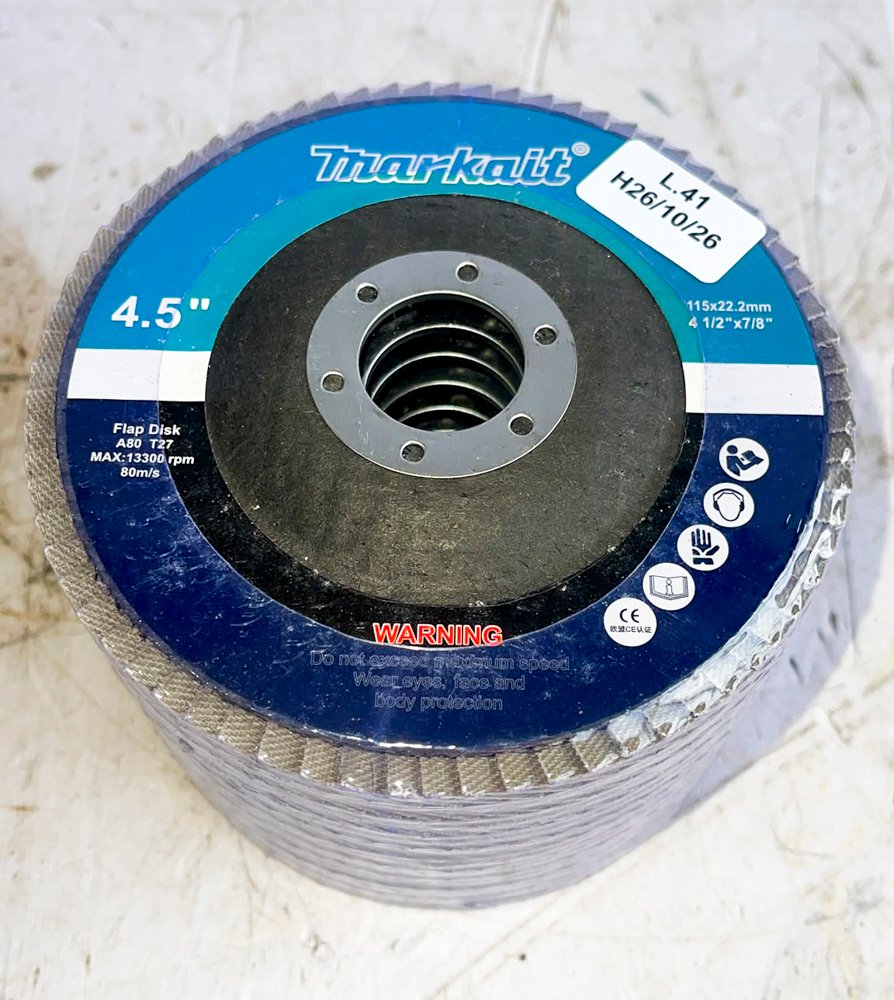 Pack de 30 Discos Flap Markite 4.5 Pulgadas