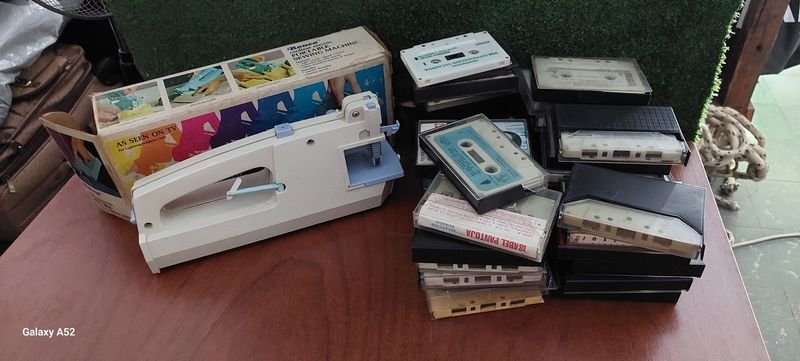 Lote anterior: Maquinaria manual y cassettes varios