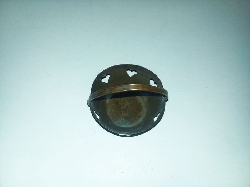 Canastita de bronce decorativa - imagen 3