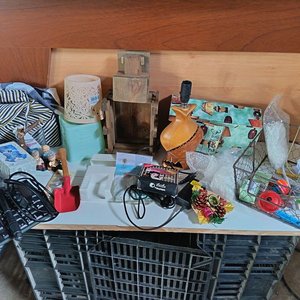 Gran Lote de Varios Objetos Decorativos y Utilitarios - imagen 1