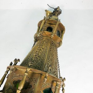 Colgante de Bronce Calado Estilo Oriental con Detalles Intrincados - imagen 4