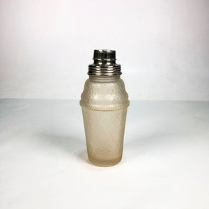 Coctelera Vintage Hialina Craquelada con Punta Metálica - 23 cm - imagen 3