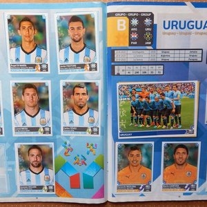 Álbum de Figuritas Copa América Chile 2015 Panini Completo con 302 Figuritas - imagen 2