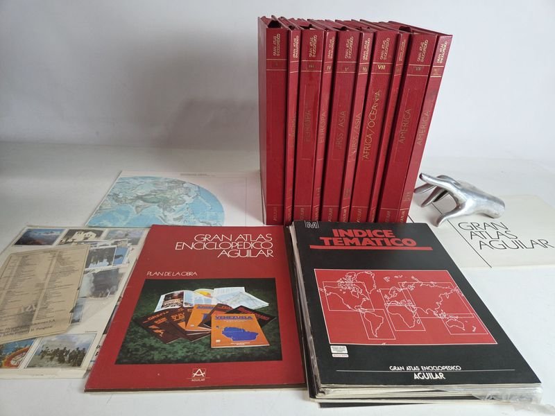 Lote anterior: Gran atlas enciclopedico completo edición Aguilar