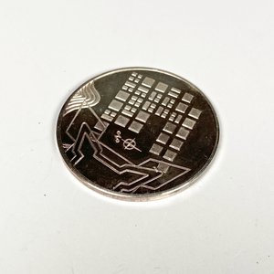 Moneda de Plata: 250 Años de la Fundación de Montevideo - imagen 3