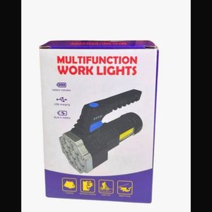 Linterna LED Multifunción Recargable USB con Indicador de Batería - imagen 2