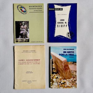 Lote siguiente: Lote de 4 Libros: Biografías y Memorias de Figuras Históricas y Culturales