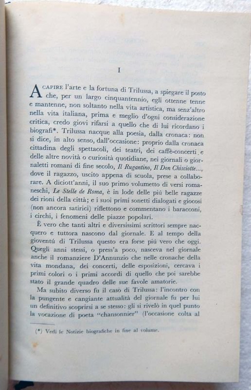 Libro de poesía Le Poesie de Trilussa, primera edición de 1951 - imagen 4