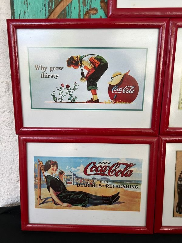 Colección de Cuadros Coca Cola de la Década del 90 - imagen 2