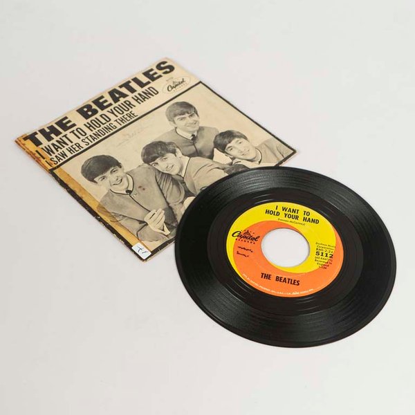Disco Vinilo Single The Beatles - I Want To Hold Your Hand Capitol Edición Inglaterra - imagen 1