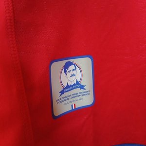 Camiseta Nacional 2024 Alternativa Roja Talle L - Nico López N° 7 Umbro Oficial - imagen 5