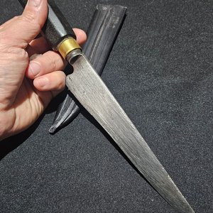 Cuchillo de Caza con Hoja de 18 cm y Funda de Cuero - imagen 9