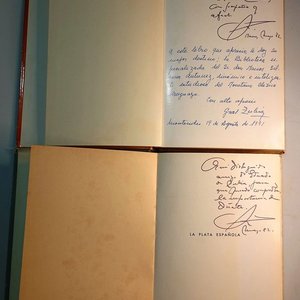 2 Libros "El Oro Español" y "La Plata Española" de Jorge Guinovart, Edición Limitada - imagen 2