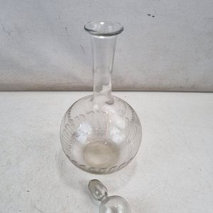 Botella de Vidrio Labrado con Tapón Esférico - imagen 3
