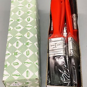 Docena de Pinceles de Poliéster 1" Mango Rojo - imagen 1