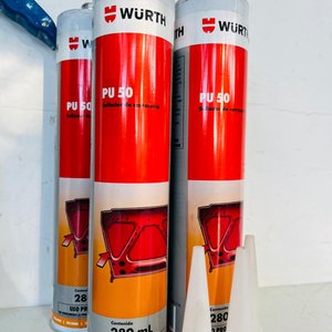 Pack x5 Sellador de Carrocería Wurth PU 50 + Pistola Aplicadora - imagen 2