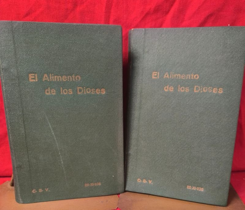El Alimento de los Dioses - H.G. Wells - 1ra Edición 1905 - 2 Tomos