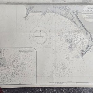 Antiguos Mapas Náuticos: Bahía de Montevideo y Maldonado (1883, 1895) - imagen 5