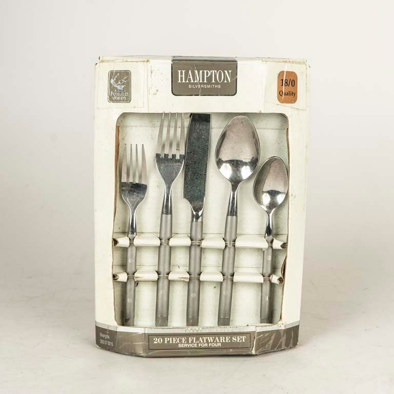 Set de 20 Cubiertos Acero Inoxidable Hampton Silversmiths