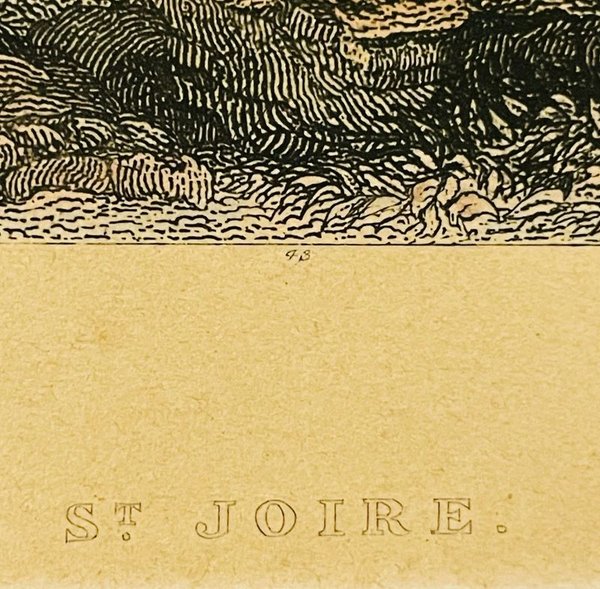 Grabado St. Joire 21x16 - Arte y Grabados - imagen 2