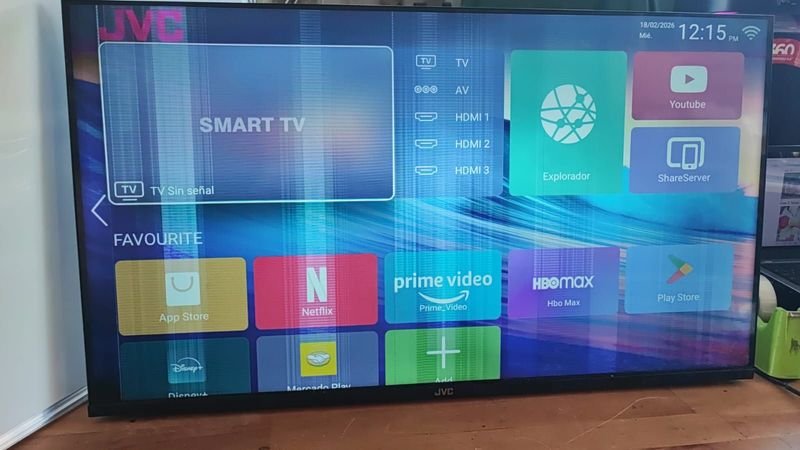 Lote siguiente: TV SMART 42" JVC en buen estado