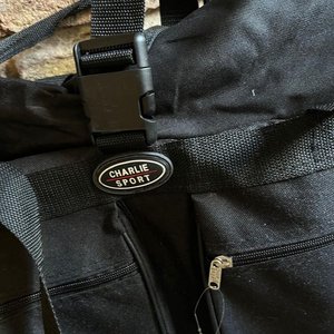 Bolso de Viaje Charlie Sport Negro con Ruedas - imagen 2