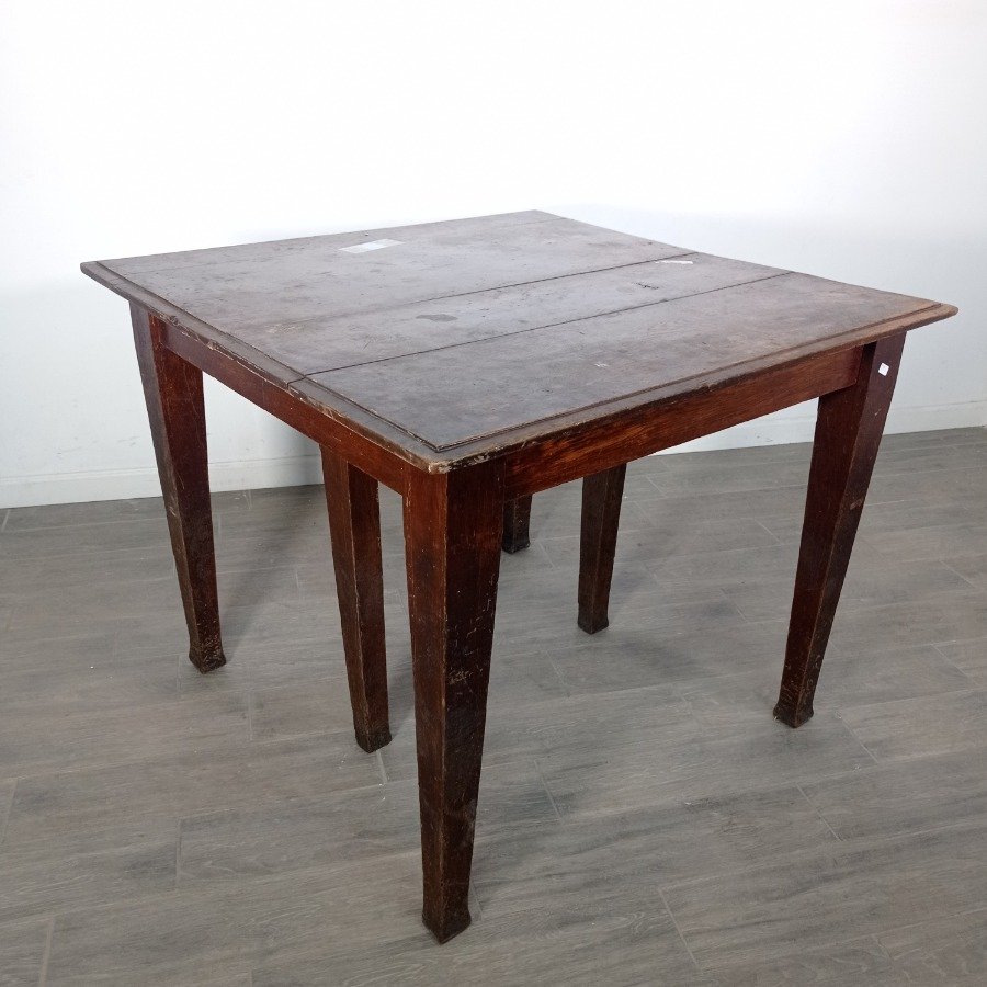 Mesa de roble con seis patas y sin extensión - imagen 4