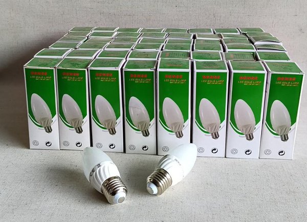 Lote de 48 Lámparas LED Tipo Vela DENSE