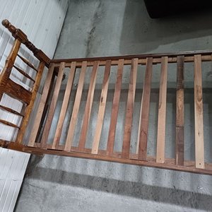 Cama de 1 Plaza Estilo Provenzal en Madera - imagen 8