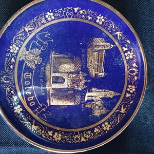 Lote de 2 Platos de Bronce de Recuerdos de Viaje - imagen 6