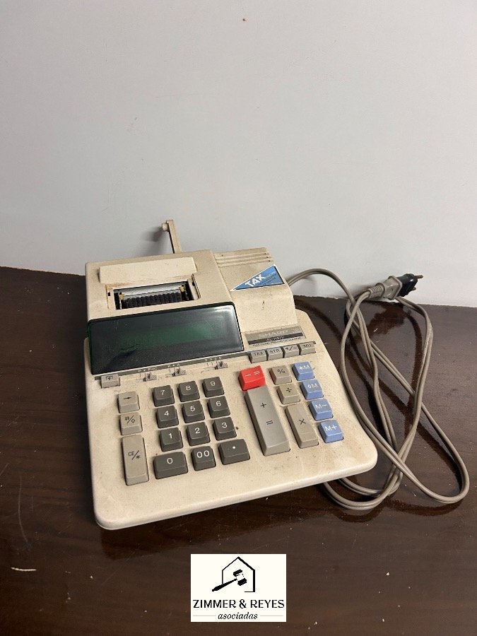 Calculadora Eléctrica de Oficina con Impresora