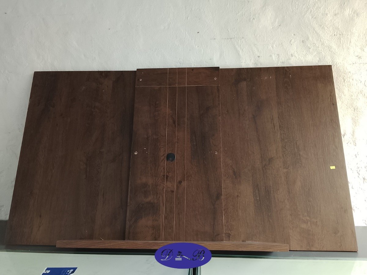 Rack de Pared Tipo Repisa Marrón Oscuro