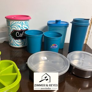 Lote de Recipientes Plásticos y Metálicos Varios - imagen 4