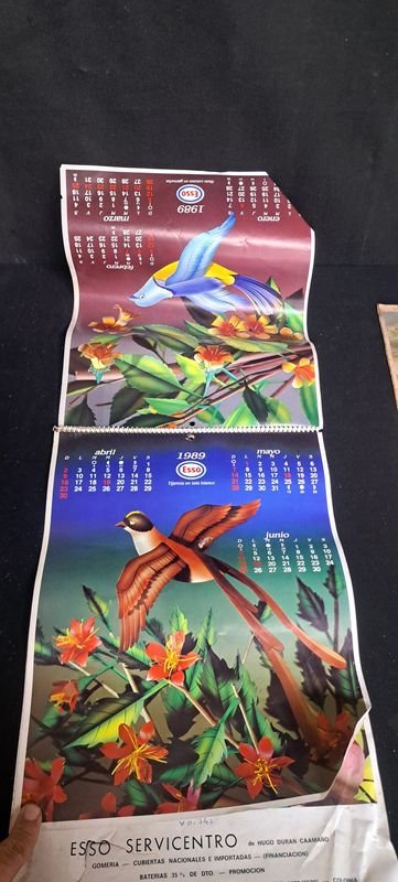 Calendarios Esso de 1989 - imagen 2