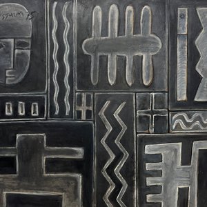 Lote anterior: Obra "Constructivo" de Juan Strom - Óleo sobre Cartón 74 x 87 cm