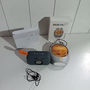 Parlante Portátil T&G y Ventilador USB con Luz LED - imagen 6
