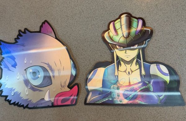 Stickers de Personajes Anime: Inosuke y Meruem - imagen 1