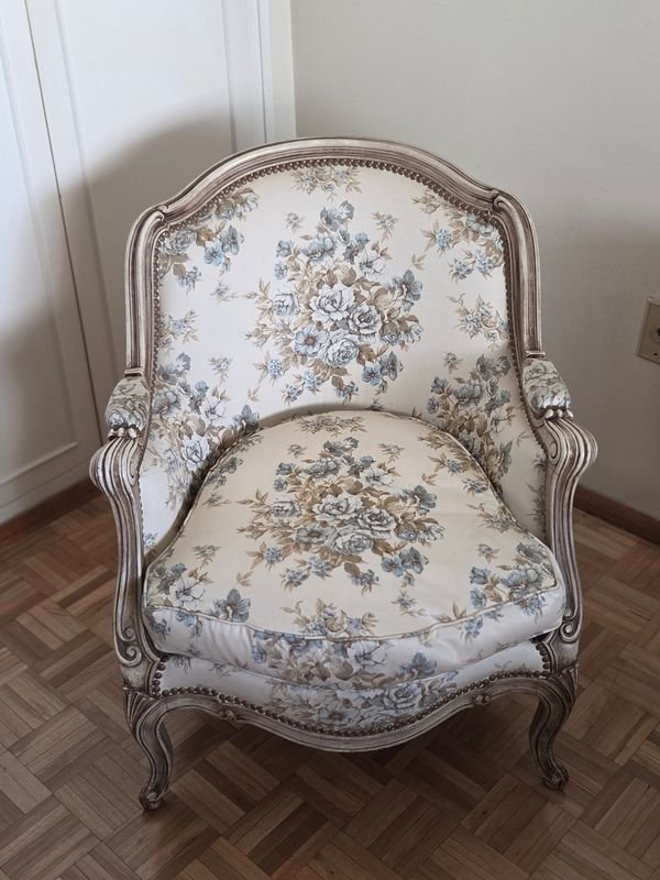 Sillón frances de estilo Luis XV en excelente estado - imagen 3