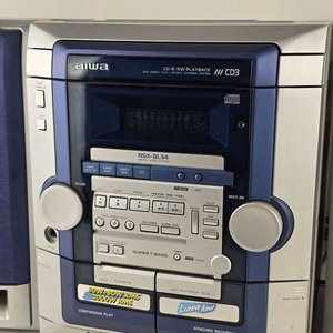 Equipo de Audio AIWA CX-NBL34LH CD/MP3/Radio AM/FM con Cassette y Parlantes - imagen 3