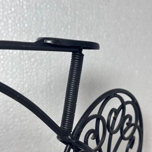 Adorno y Organizador de Hierro Forjado Estilo Bicicleta - imagen 6
