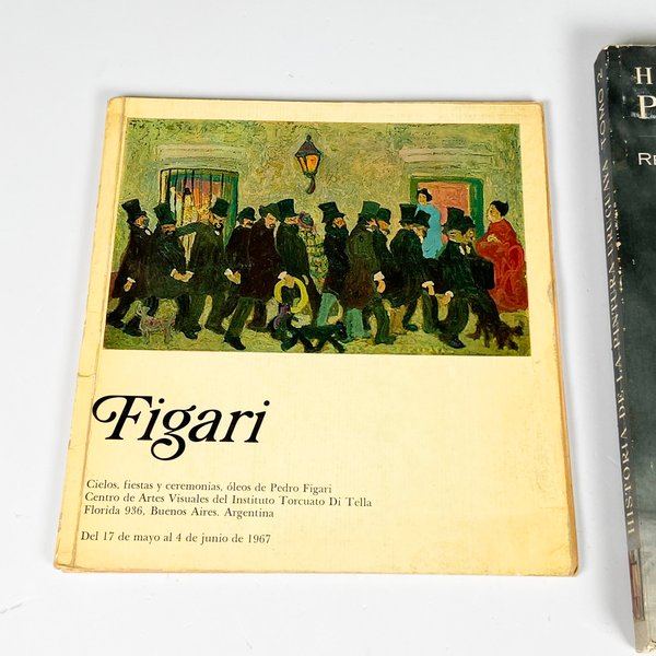 Dos libros arte (PINTURA URUGUAYA Y FIGARI) - Libros de arte y pintura - imagen 2