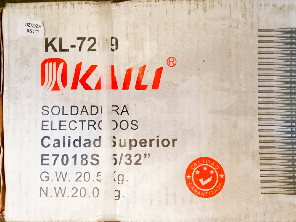 Electrodos de 20 kg en excelente condición - imagen 2