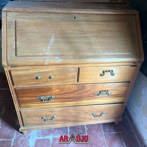 Secreter Antiguo de Madera para Restaurar - imagen 1