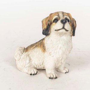 Lote anterior: Figura Decorativa de Perro de Pasta, 19 x 18 cm