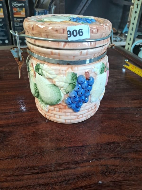 Lote anterior: Bol de cerámica con cierre hermético y diseño de frutas en relieve